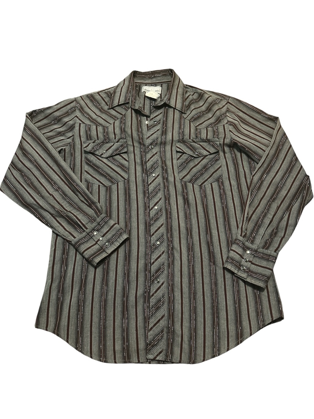 Wrangler Rancher Reflective Rodeo Pearl Snap